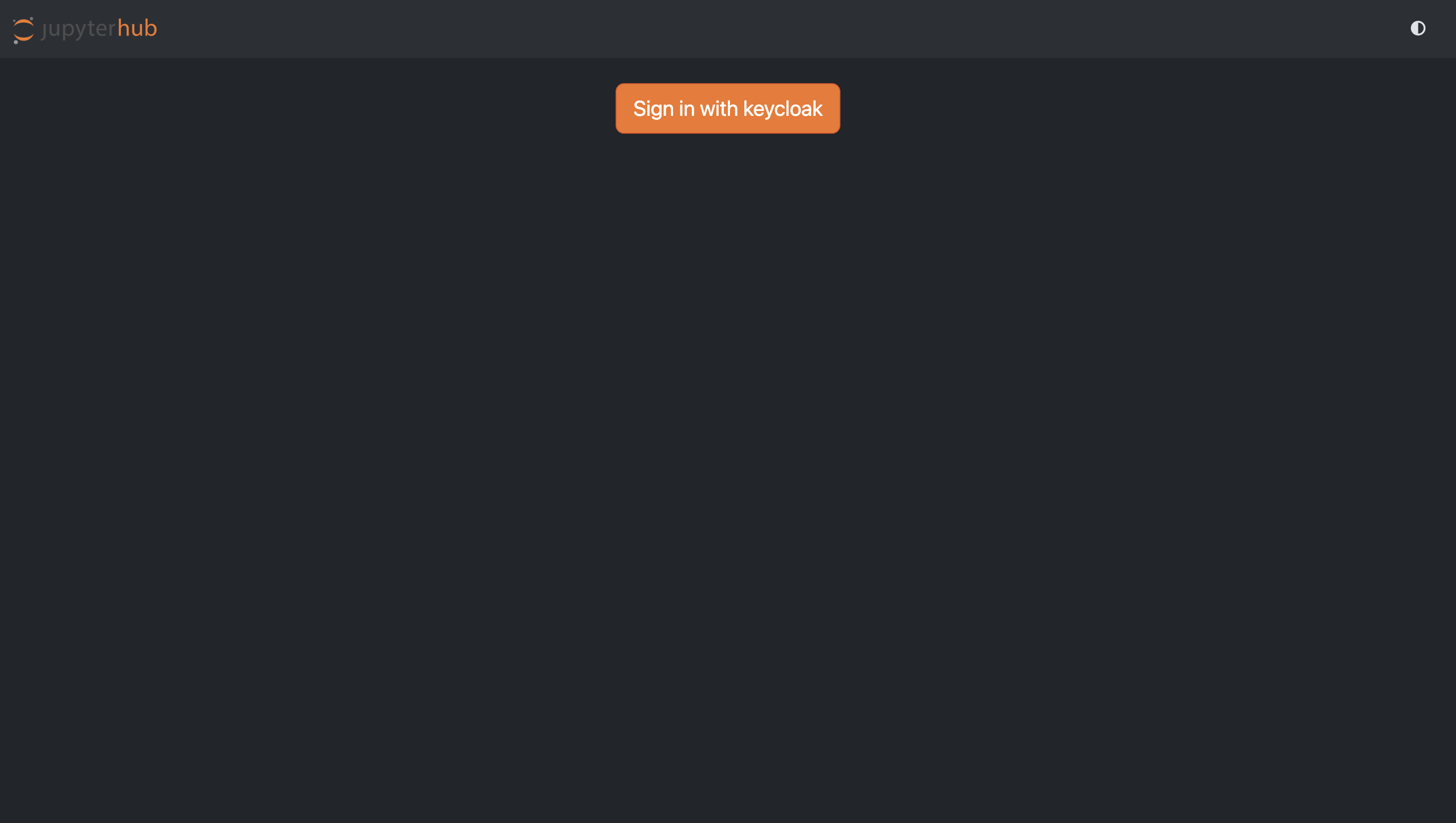 keycloak login page