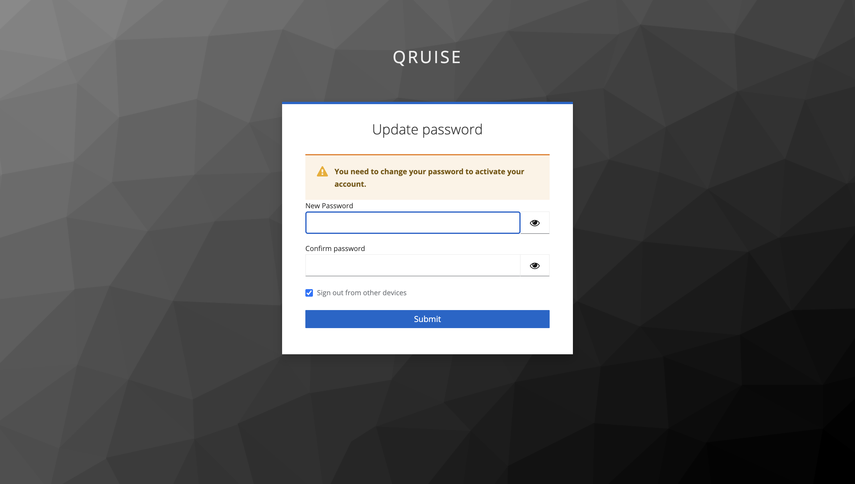 change password
